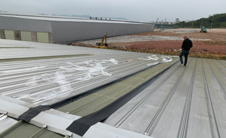 闽清厂房屋面防水维修案例